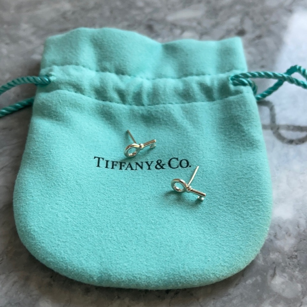 Tiffany and Co. Key Earrings